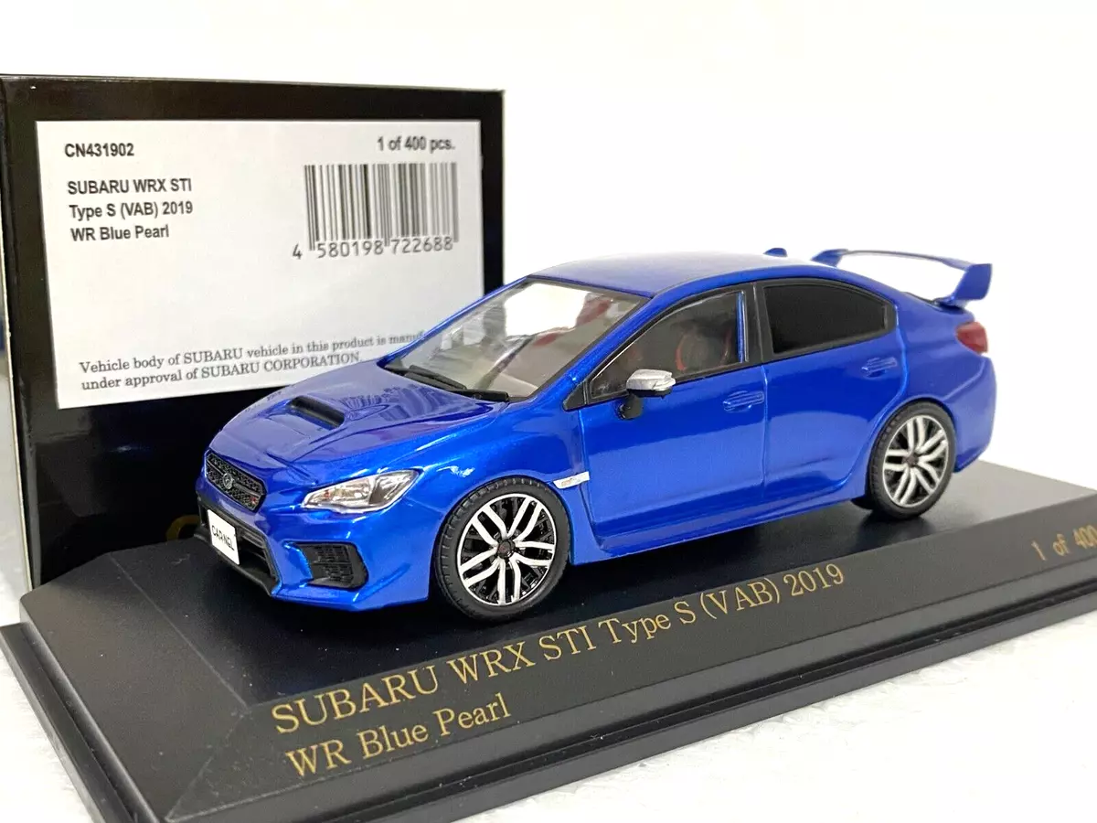 ヒコセブン (カーネル) 1/43 スバル WRX STI 2019 青-