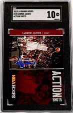 2013 Panini Hoops #13 LeBron James Action Shots SGC 10 GEM MINT