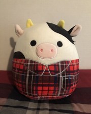 Connor the Fall Harvest Cow Squishmallow 7.5in