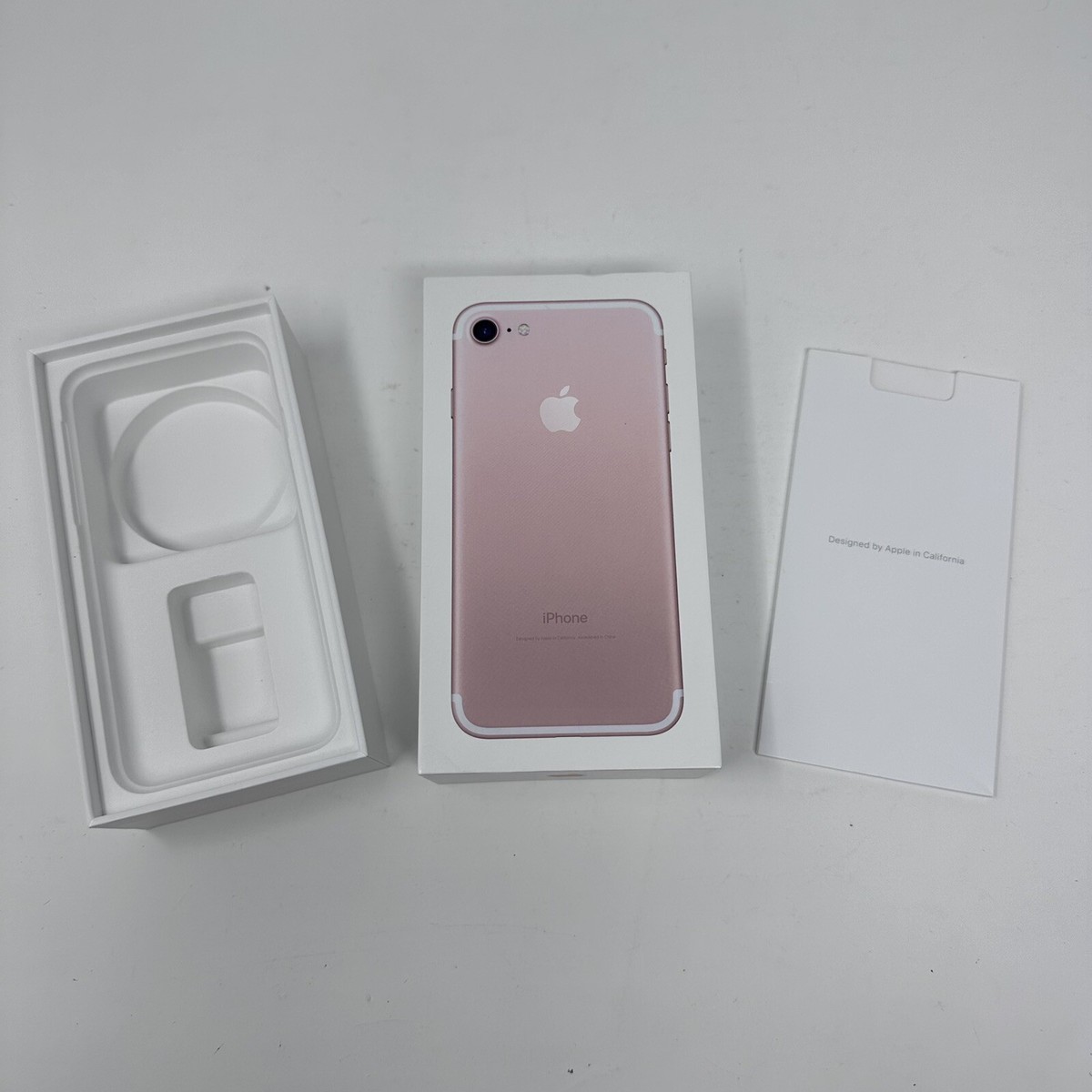 Empty Box Apple iPhone 7 Plus 128 GB Rose Gold Original