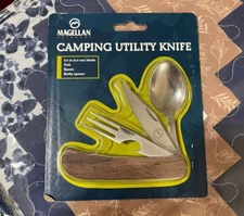 MAGELLAN CAMPING  KNIFE - SPOON FORK UTILITY CAMPING KNIFE