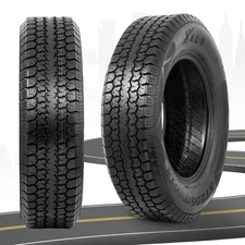 Set Of 2 ST205/75D14 Boat Trailer Tires 6PR 205 75 14 Replacement Load Range C