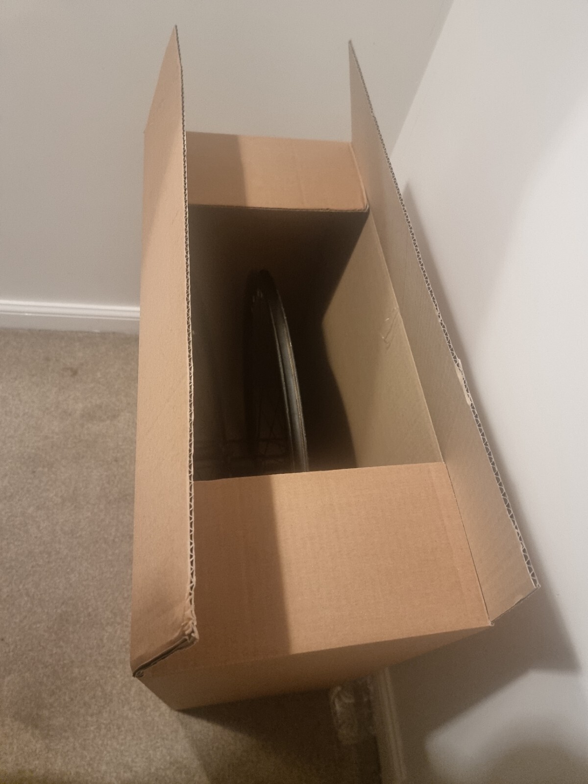 NEW Bicycle Bike Wheel Wheelset Cardboard Box For Posting Delivery