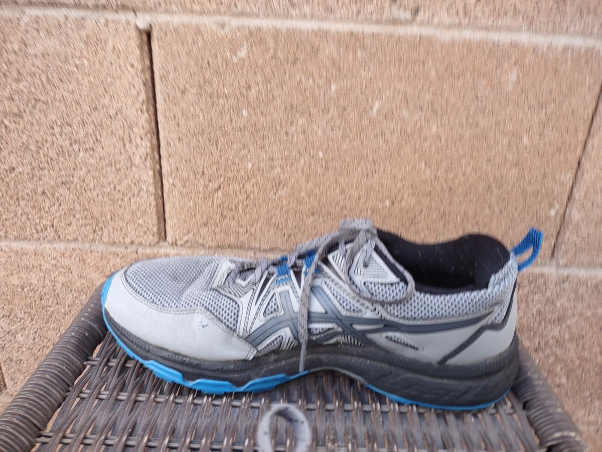 ASICS Shoes Mens Size 10 Gray Blue Gel-Venture 8 Trail Running Athletic 1011A824 ASICS GEL-Venture 8 Blue for Sale | Authenticity Guaranteed  main image 2