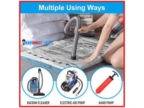 Strong Vacuum Storage Space Saver Saving Bags Vacum Vaccum Bag Duvet Blanket NEW - Picture 7 of 8