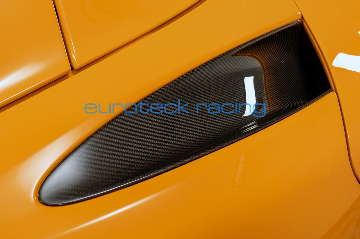 Mclaren 720s Carbon Fiber Rear Fender Quarter Panel Vents