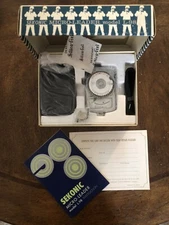 New Vintage Sekonic L-98 Micro-Leader Light Meter W/Manual Battery And Case