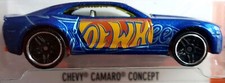 Hot Wheels 2016 HW Digital Circuit Chevy Camaro Concept Blue 1:64 DHX16
