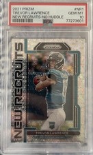 2021 Panini Prizm - New Recruits No Huddle Prizm #NR-1 Trevor Lawrence (RC)