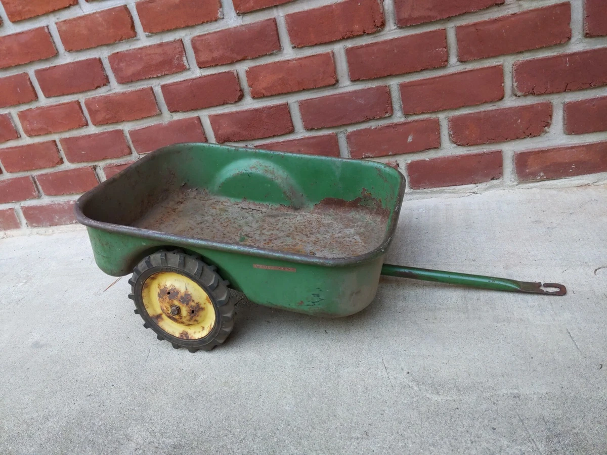 Eska John Deere 10 Pedal tractor Trailer Cart Wagon 2 eBay