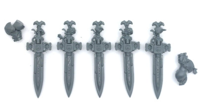 Adeptus Custodes Custodian Guard Sentinel Klinge x 5 [40K Bits].