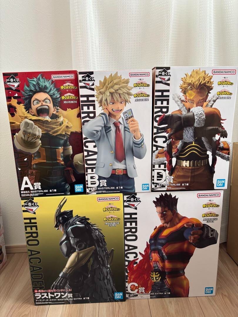 BANDAI Ichiban Kuji My Hero Academia Weave Power A B C D Last One Figure Lottery