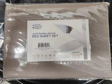 Hotel Sheets Direct 100% Viscose Derived from Bamboo Queen Queen, Sand BRAND NEW