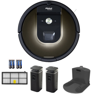 iRobot Roomba 980 Robotic Vacuum Cleaner with 2 Virtual Walls | eBay