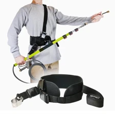 Pressure Washer Wand Belt, Telescoping Washer Support Harness with Sling Strap