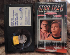 BETAMAX BETA NOT VHS STAR TREK SERIES WHAT ARE LITTLE GIRLS MADE OF EPISODE 10