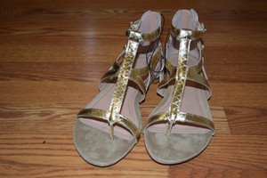 kenneth cole gold sandals