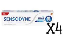 Sensodyne Repair  Protect MINT Deep Repair Toothpaste 75ml x4 Novamin