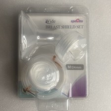 Spectra Breast Shield Set -Wide with Tubing M 24mm  Breastfeeding Nursing Baby 
