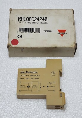 Carlo Gavazzi RH1 OAC 24 240 Electromatic AC Leistung Modul
