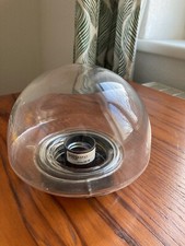 RZB Vintage Kugel Lampe Glas Wandleuchte 70er Kugellampe Space Age