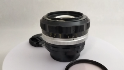 NEAR MINT+】NIKON Non AI NIKKOR-S Auto 55mm F/1.2 MF Lens + Filter