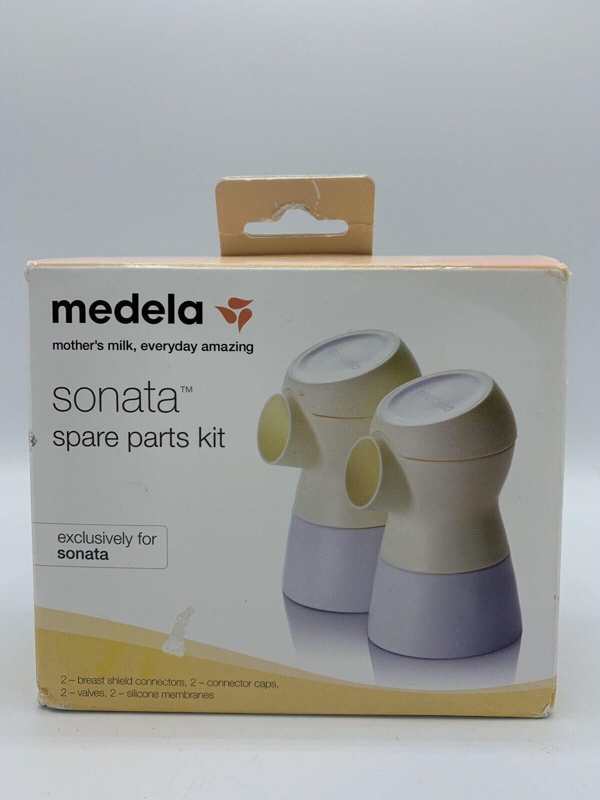 Medela Sonata Spare Parts Kit #68054 New Sealed for Double Breas