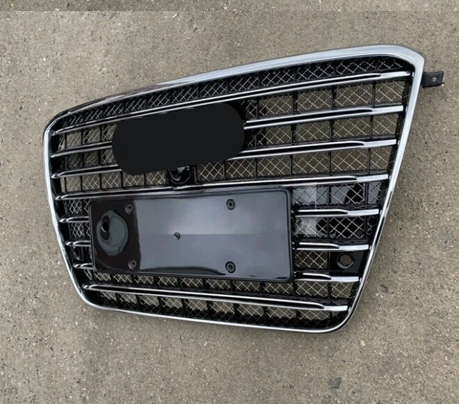 Parachoques delantero tira cromada estilo Audi 2011-2013 A8 S8 D4 W12 Foto 3 de 3