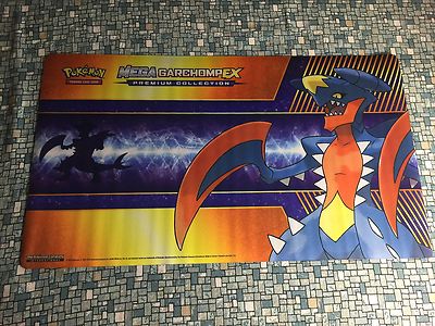 Pokemon Xy Mega Garchomp Ex Playmat Premium Collection Ebay Pokemon Xy Mega Garchomp Ex Playmat Premium Collection Ebay