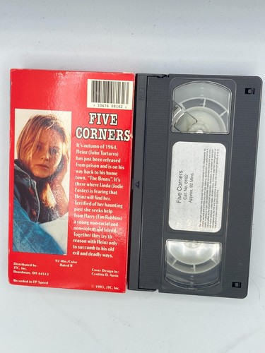 Five Corners (1987), VHS Movie, JTC Inc. Cat. 8162 EP Speed (1993), J. Foster - Picture 2 of 2