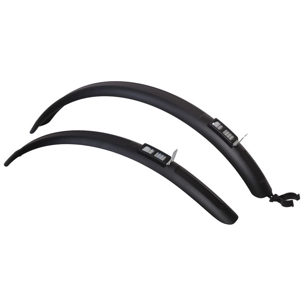 Set parafanghi anteriori posteriori per mountain bike Zefal Trail 55 - pneumatici fino a 2,0"