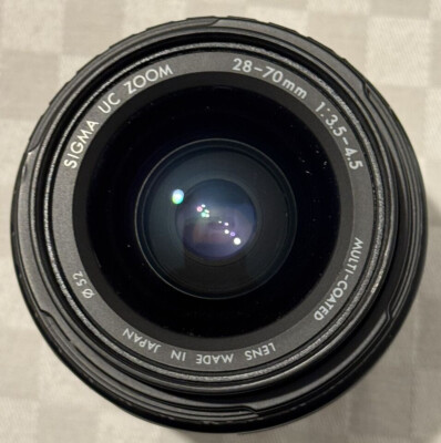 Sigma UC Zoom Objektiv Multi Coated 28-70mm 1: 3.5-4.5, 52mm Bajonett Nikon