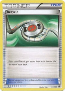 Pokemon Emerging Powers 96/98 Card - Recycle 