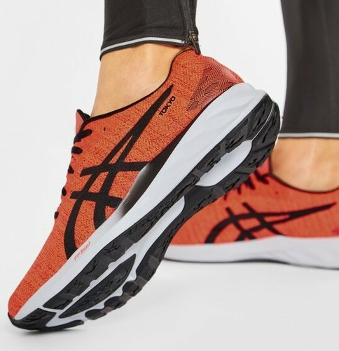 ASICS ROADBLAST TOKYO Men`s Sunrise Red/Black Running Shoes 1011B071-600 |  eBay