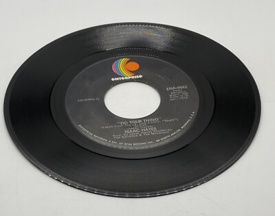 ISAAC HAYES: do your thing / ellie's love theme ENTERPRISE 7'' Single 45 RPM 9042