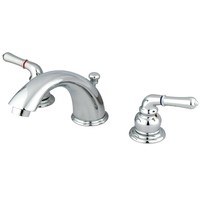 Kingston Brass Magellan Two Handle 4 To 8 Mini Widespread Lavatory Faucet ... on sale Kingston Brass Magellan Two Handle 4 To 8 Mini Widespread Lavatory Faucet ... on sale