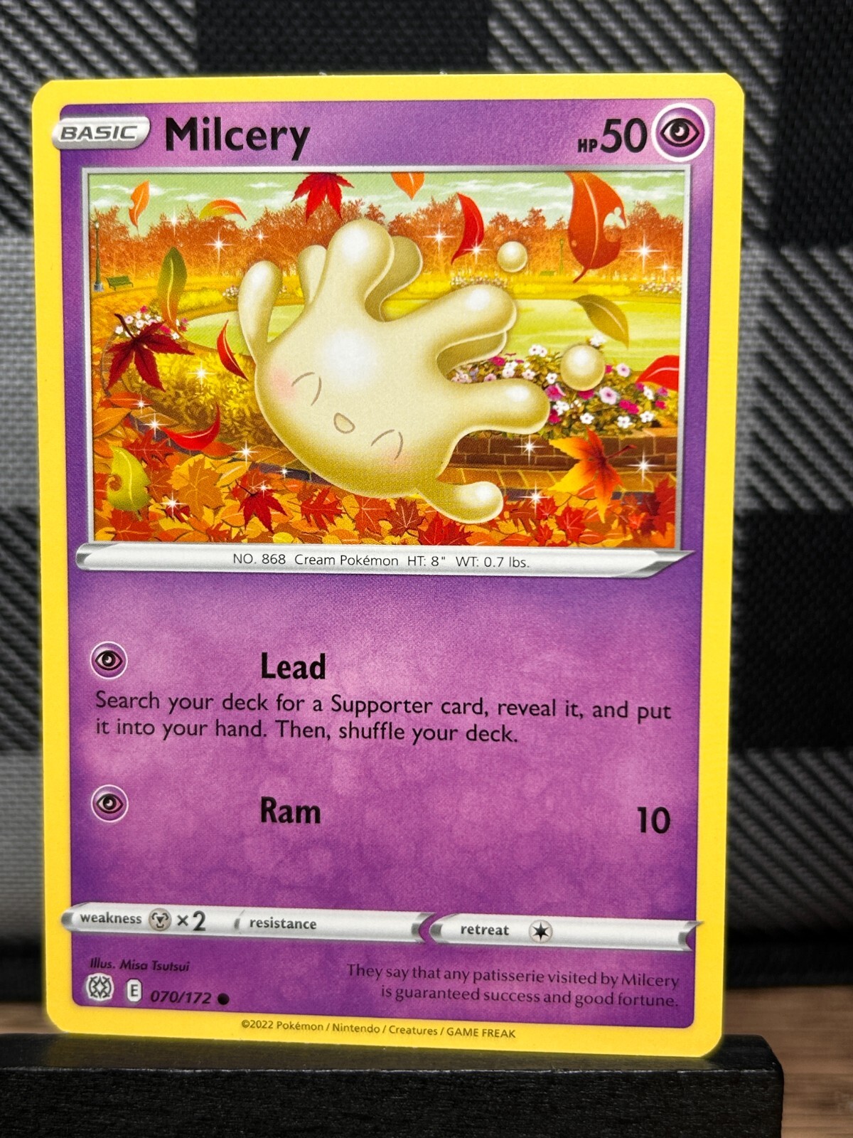 Pokemon TCG: Milcery 70/172, Brilliant Stars
