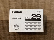 Lot of 1 Canon PGI-29 PRO-1 12 Ink tank Value Pack, NEW OEM PGI-29