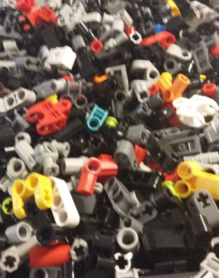 100 X Lego Technic kleine Liftarme Verbinder Pin Mindstorms MOC Konvolut (1012)