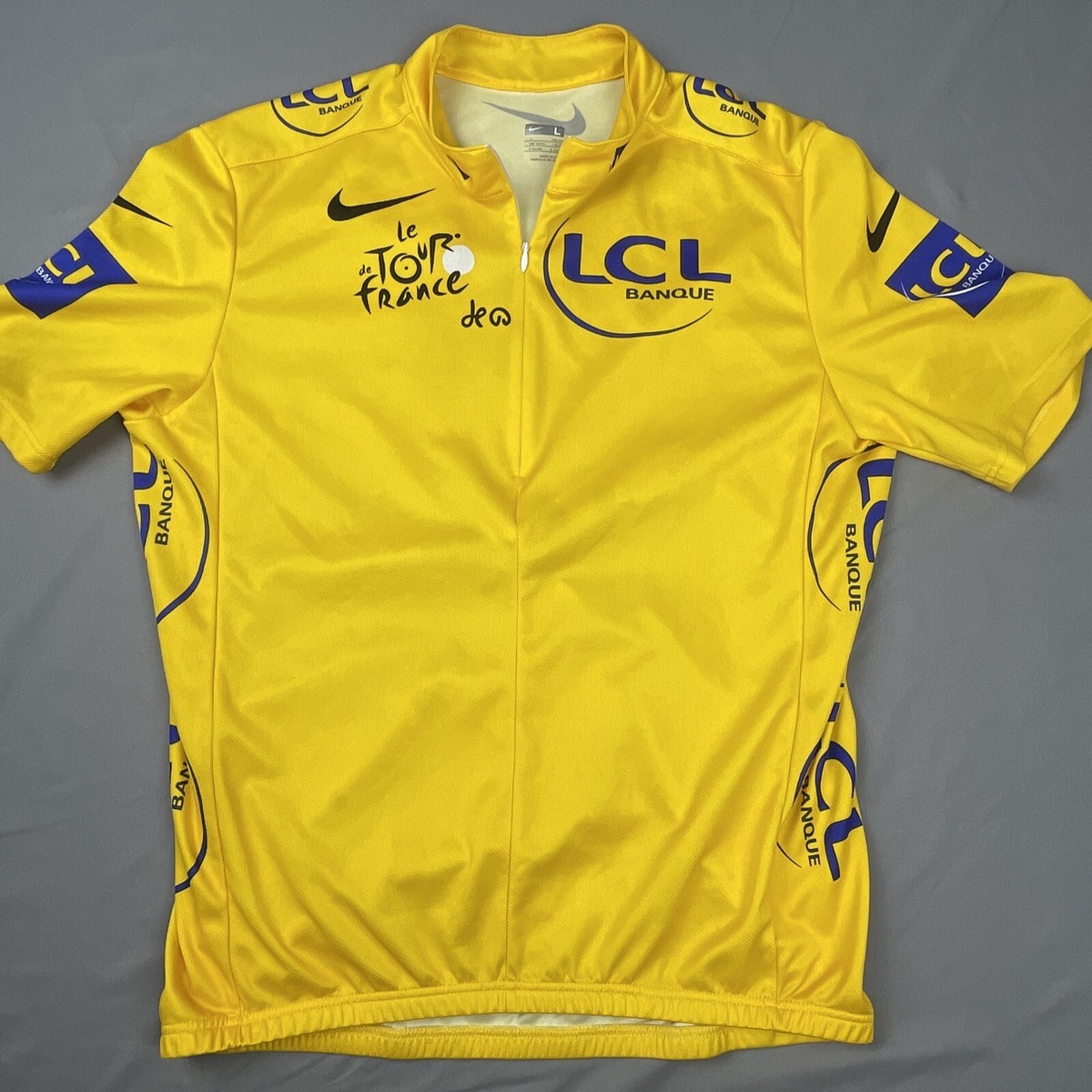 Nike Le Tour De France LCL Banque Cycling Short Sleeve Jersey