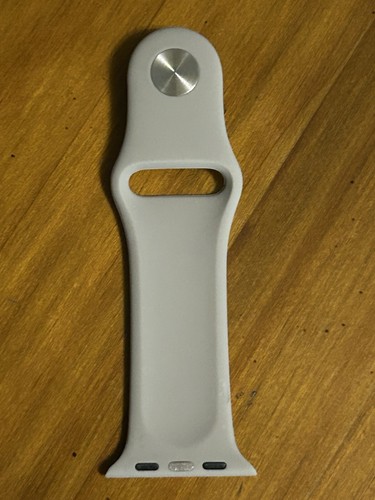 Correa deportiva de silicona de repuesto de 38/40 mm para Apple Watch Tan Nuevo - Imagen 4 de 7