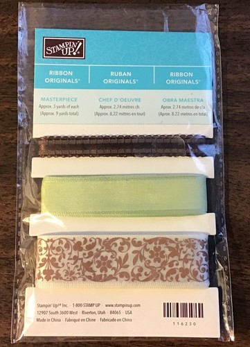 Stampin Up! RIBBON ORIGINALS MASTERPIECE Ribbon Over 3 Yards