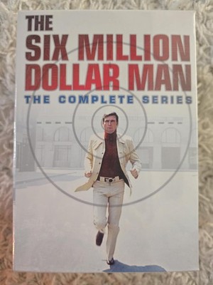 DVD SIX MILLION DOLLAR MAN: Complete Series (2015) Box Set MINT  Fast Ship 