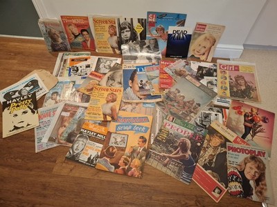 Massive Joblot Hayley Mills TV Magazines  Etc  Interesting Bundle Free Postage