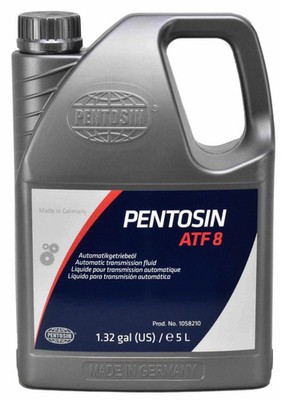 5LiTer PENTOSIN ATF-8 AUTO Transmission Oil Fluid For AUDI BMW JAGUAR LAND ROVER