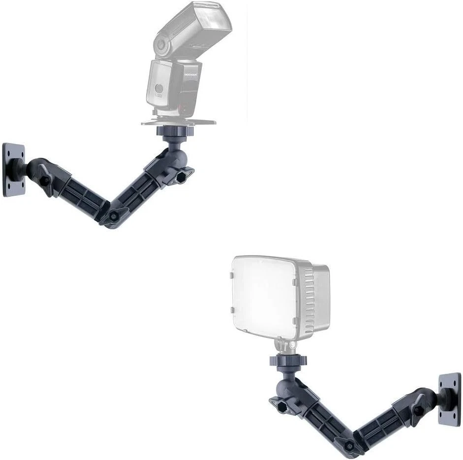 9 Inch Articulating Magic Arm Wall Mount Holder Stand For Camera Led Light Video - Image 4 of 4