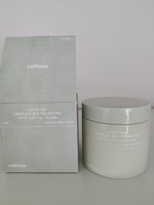 Celimax Ji Woo Gae Heartleaf BHA Peeling Gesichtspads, 60 Stück