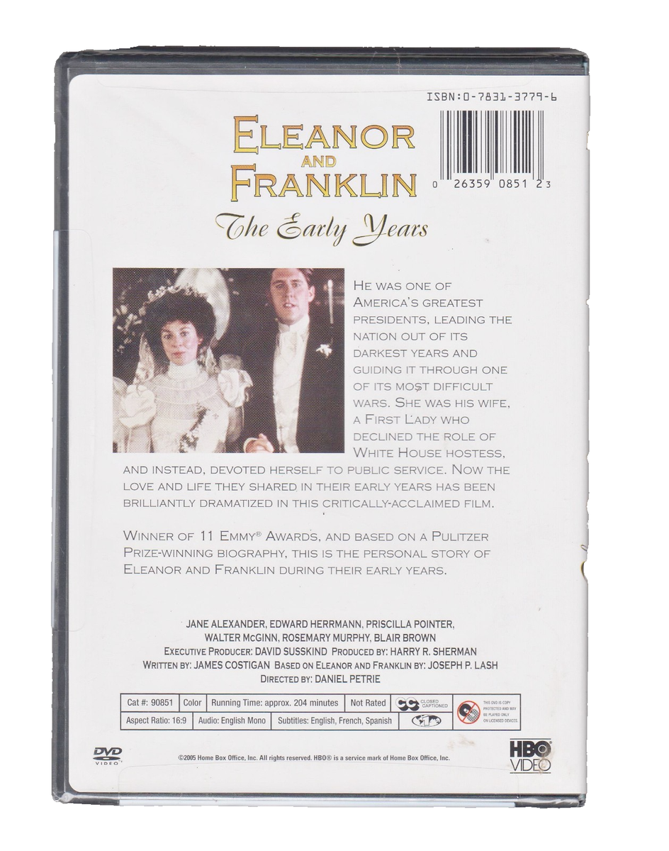 その他 Eleanor &amp; Franklin: The Early Years [DVD] ELEANOR AND FRANKLIN The Early Years TV Miniseries