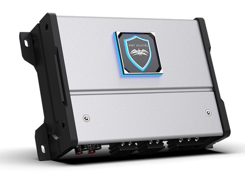 Wet Sounds HTM-4 Class-D 4-Channel Marine Amplifier - Picture 1 of 8