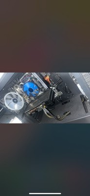 Custom Gaming Desktop PC Tower Dedicated Graphics Black